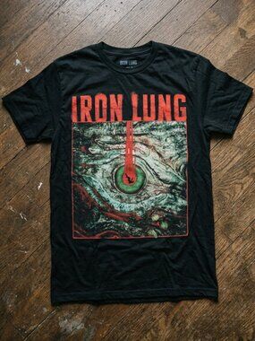 Iron Lung Vintage Horror Band Tee Metalcore Graphic Shirt Y2K Streetwear